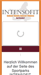 Mobile Screenshot of intensofit.de